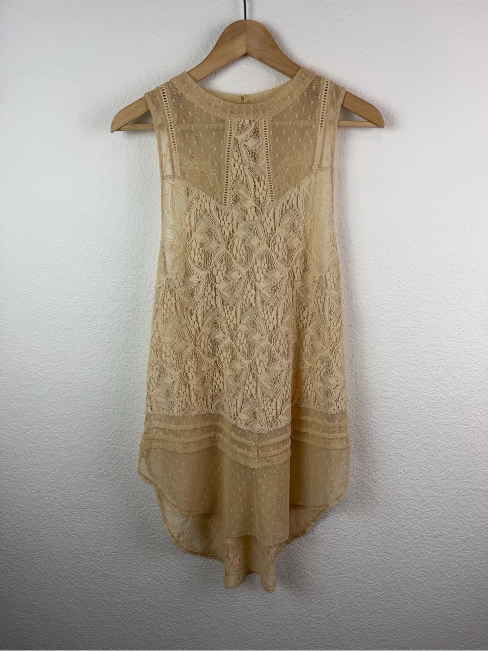 Free People Boho Lace Tunic